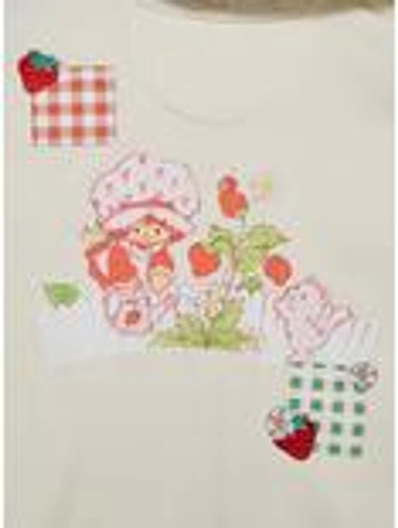 Strawberry Shortcake Patchwork Zip Hoodie — BoxLunch Exclusive