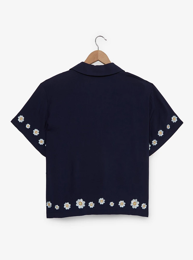 Bluey Bingo & Floral Women's Plus Woven Button-Up - BoxLunch Exclusive