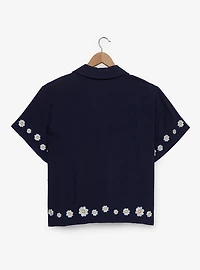 Bluey Bingo & Floral Women's Plus Woven Button-Up - BoxLunch Exclusive