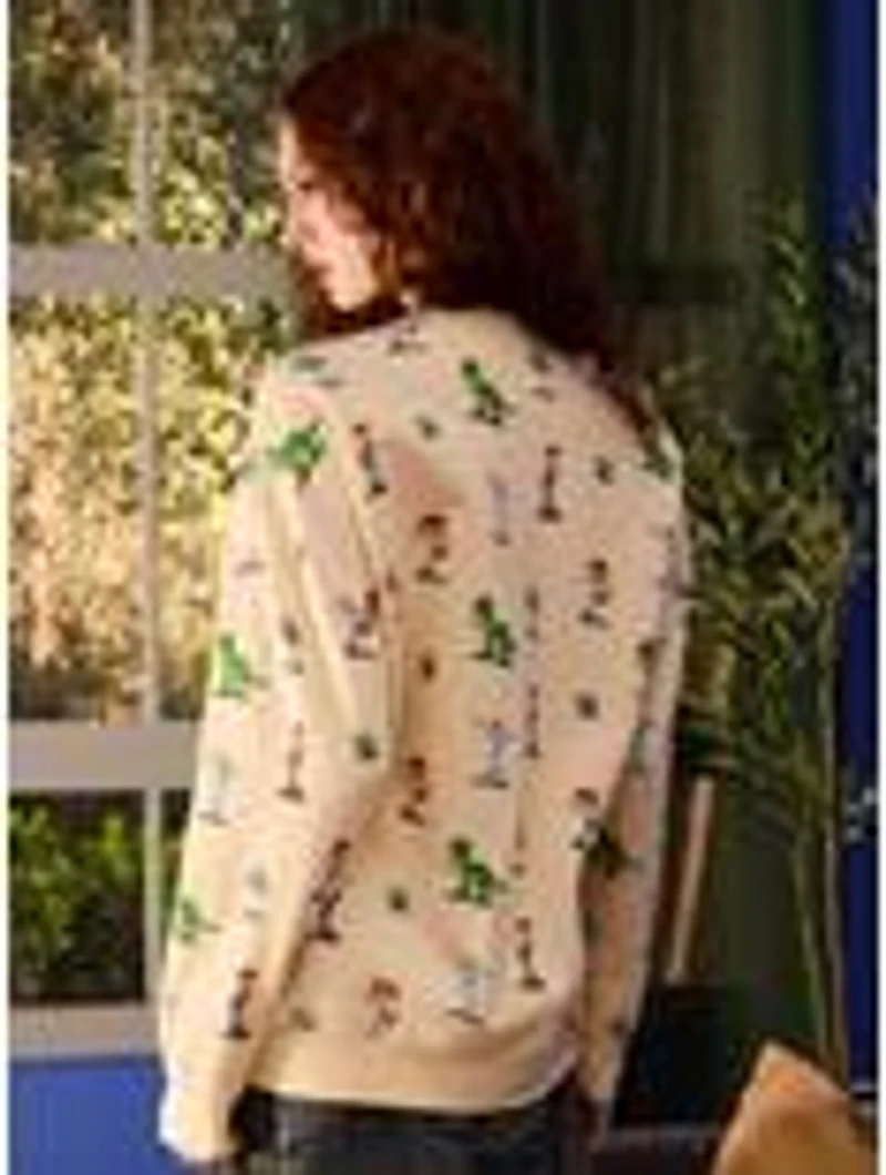 Disney Pixar Toy Story Friend Me Allover Print Crewneck