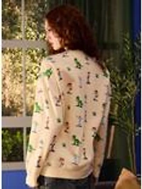 Disney Pixar Toy Story Friend Me Allover Print Crewneck