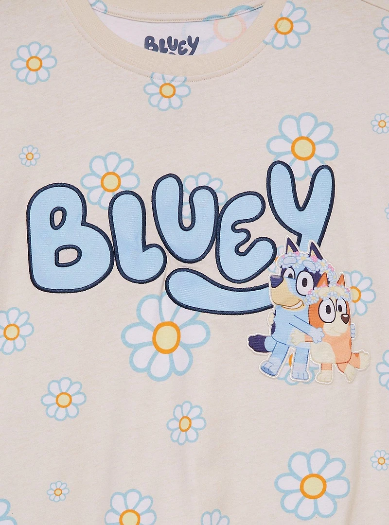 Bluey Bingo & Daisy Women's Cropped T-Shirt — BoxLunch Exclusive