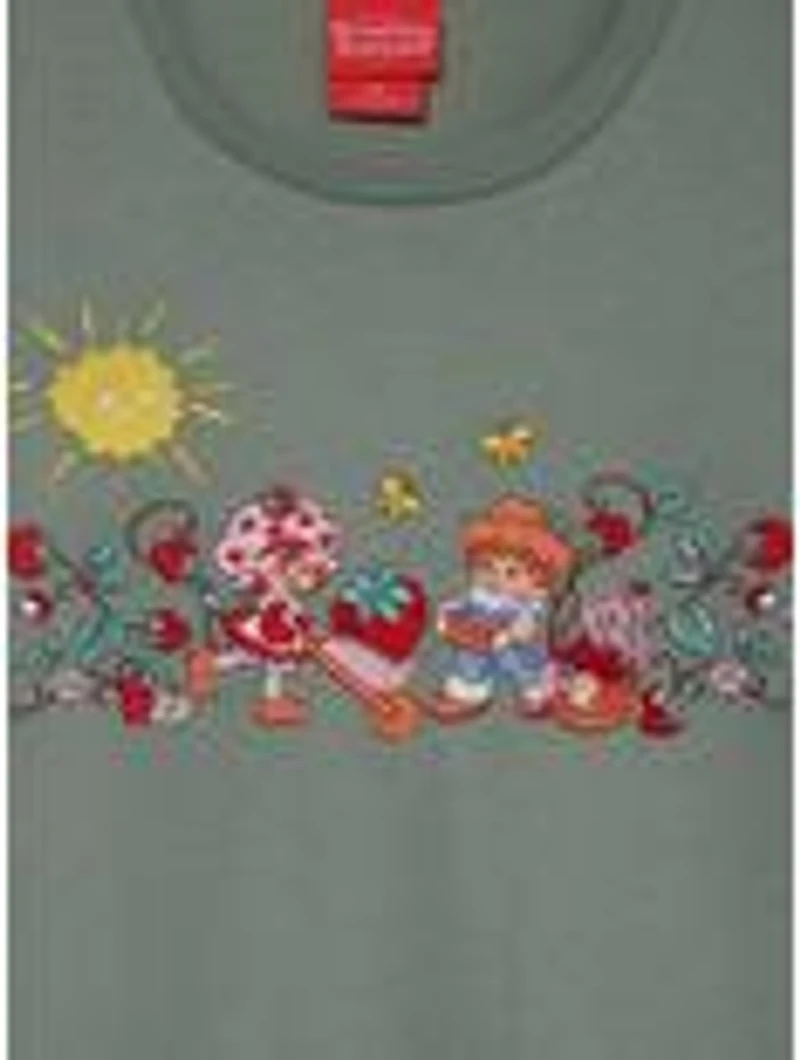Strawberry Shortcake Huckleberry Pie & Embroidered Women's T-Shirt - BoxLunch Exclusive