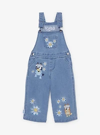 Bluey Daisy & Bingo Toddler Denim Overalls - BoxLunch Exclusive