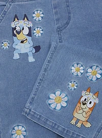 Bluey Daisy & Bingo Toddler Denim Overalls - BoxLunch Exclusive