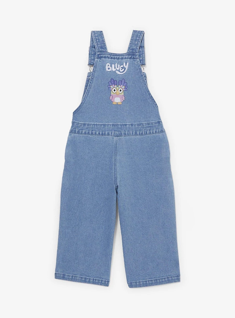 Bluey Daisy & Bingo Toddler Denim Overalls - BoxLunch Exclusive