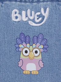 Bluey Daisy & Bingo Toddler Denim Overalls - BoxLunch Exclusive
