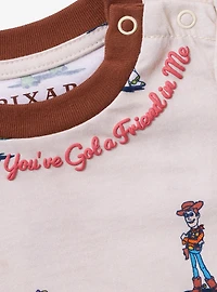 Disney Pixar Toy Story Sheriff Badge Infant T-Shirt & Overall Set- BoxLunch Exclusive