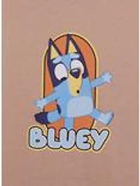 Bluey Butterfly Let's Do This Tan Youth T-Shirt