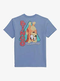 Bluey Bingo Handstand Blue Youth T-Shirt