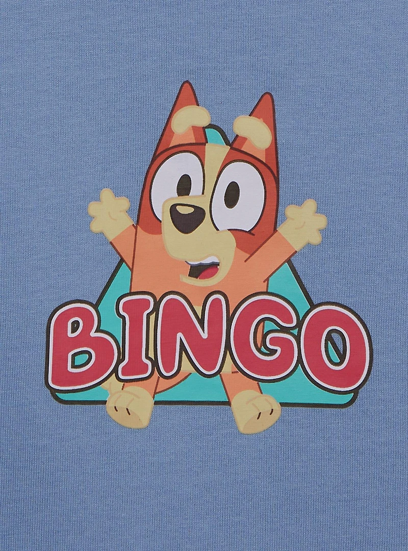Bluey Bingo Handstand Blue Youth T-Shirt