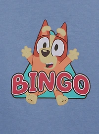 Bluey Bingo Handstand Blue Youth T-Shirt