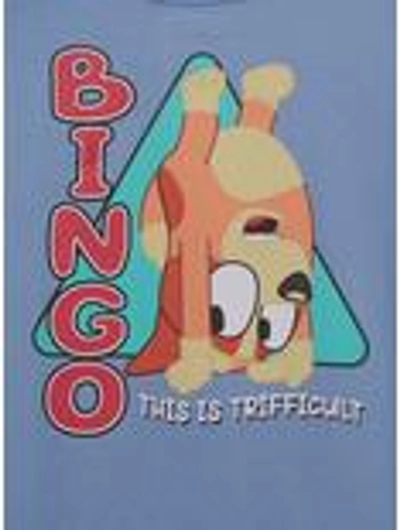 Bluey Bingo Handstand Blue Youth T-Shirt