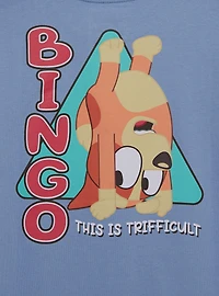 Bluey Bingo Handstand Blue Youth T-Shirt