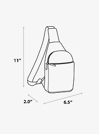 Rick and Morty Expression Sling Bag