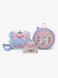 Loungefly Disney Minnie Mouse Floral Lace Ears Crossbody Bag
