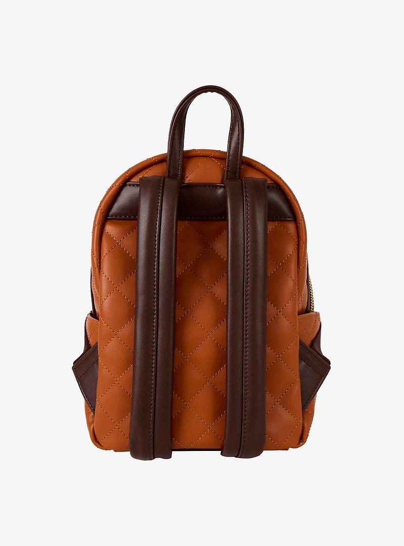 Loungefly Disney Chip & Dale Quilted Pocket Mini Backpack