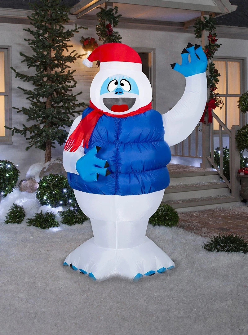 Rudolph the Red-Nosed Reindeer Bumble Blue Vest Airblown