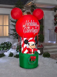 Disney Mickey Mouse in Hot Air Balloon Airblown