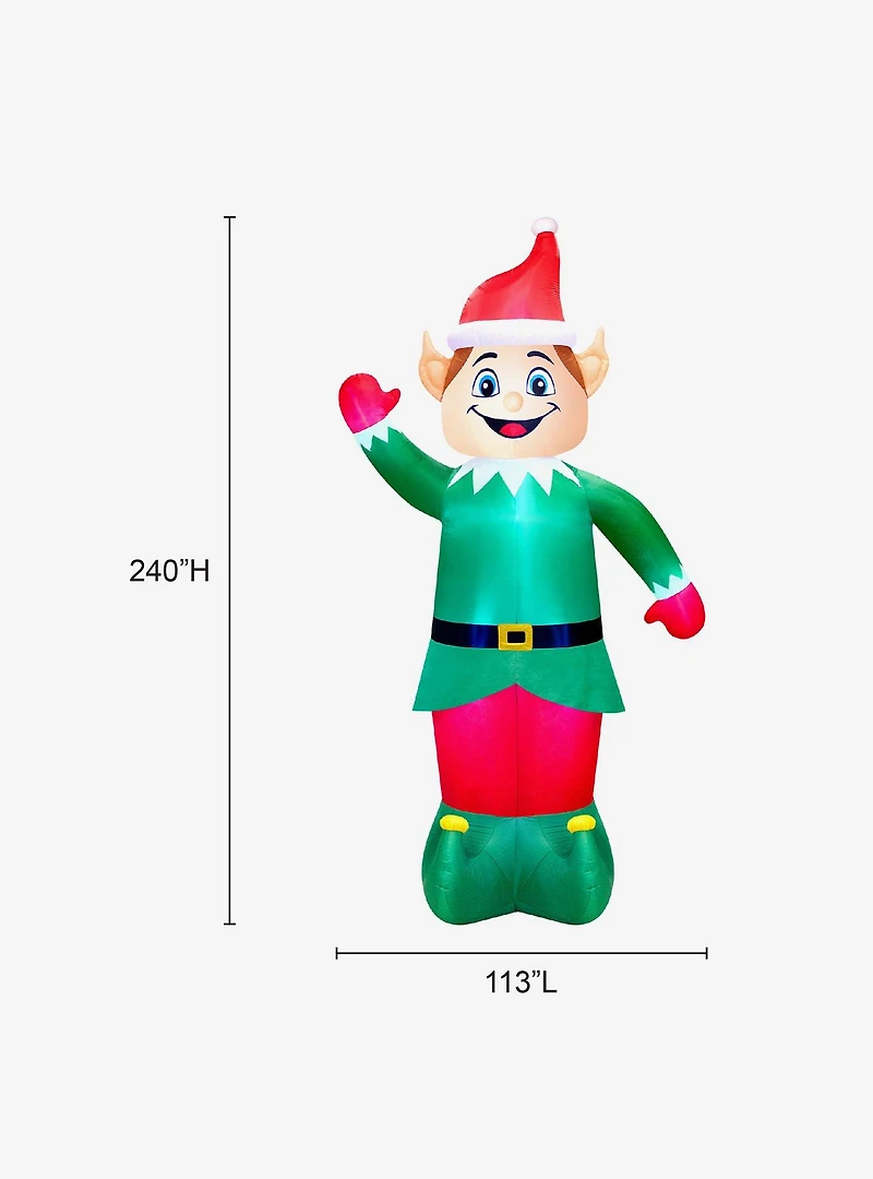 Colossal Elf Airflowz Inflatable