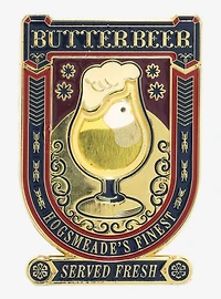 Harry Potter Butterbeer Liquid Filled Enamel Pin - BoxLunch Exclusive