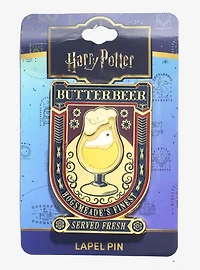 Harry Potter Butterbeer Liquid Filled Enamel Pin - BoxLunch Exclusive