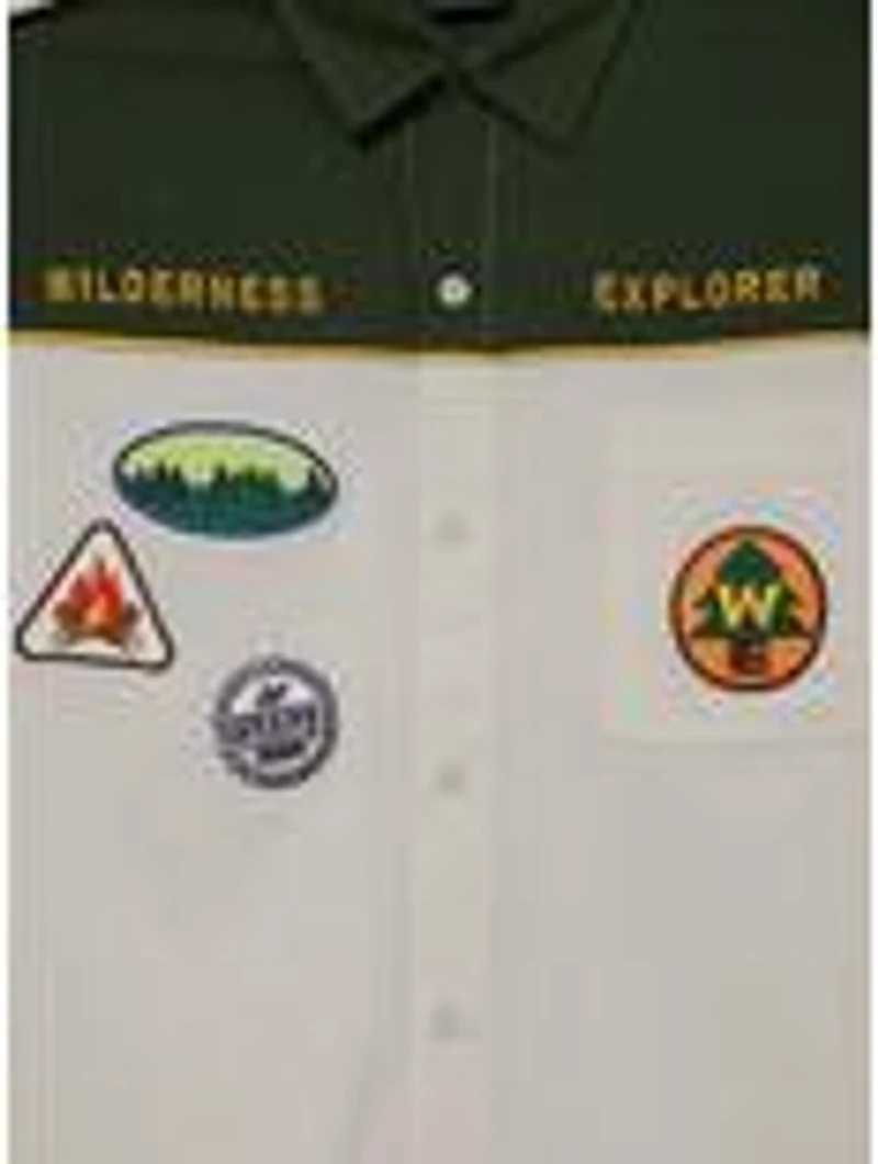 Disney Pixar Up Wilderness Explorer Woven T-Shirt — BoxLunch Exclusive