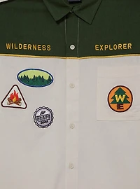 Disney Pixar Up Wilderness Explorer Woven T-Shirt — BoxLunch Exclusive