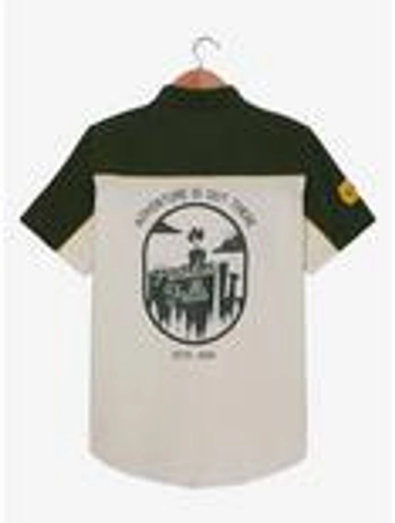 Disney Pixar Up Wilderness Explorer Woven T-Shirt — BoxLunch Exclusive