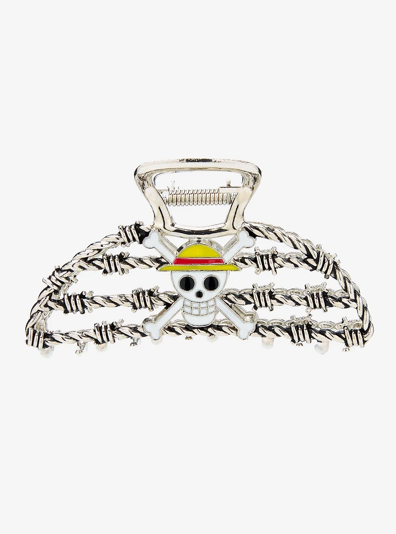 One Piece Straw Hat Crew Jolly Roger Claw Clip