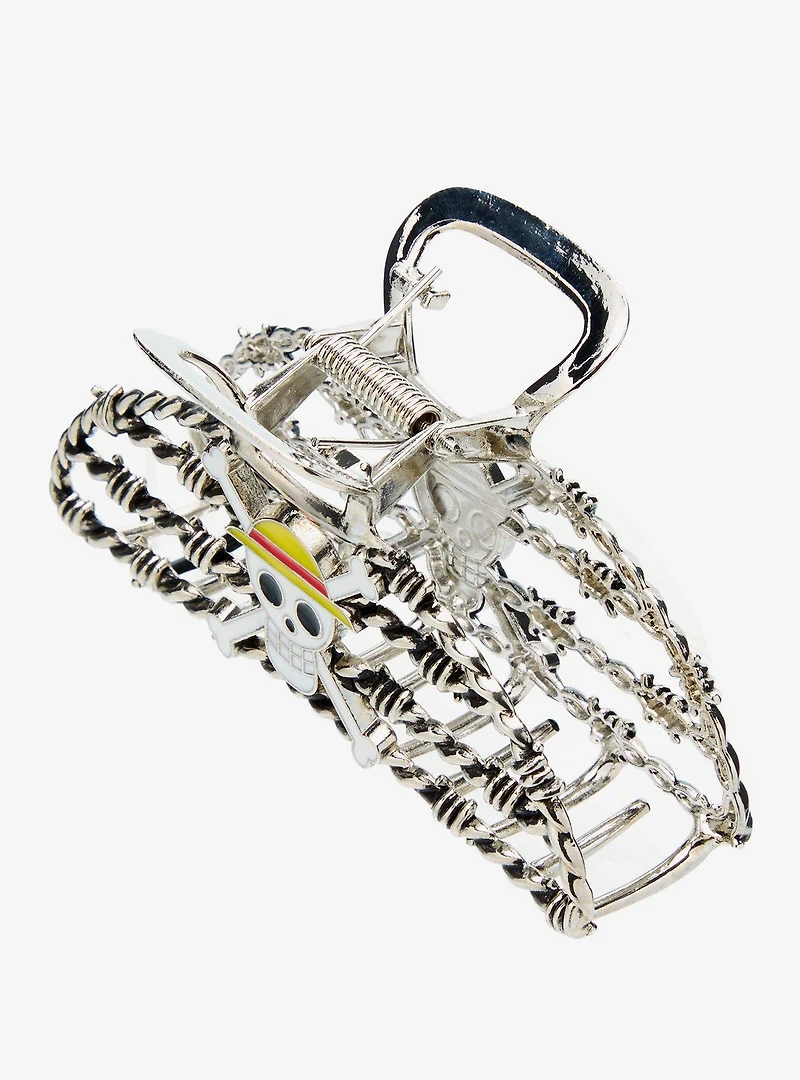 One Piece Straw Hat Crew Jolly Roger Claw Clip