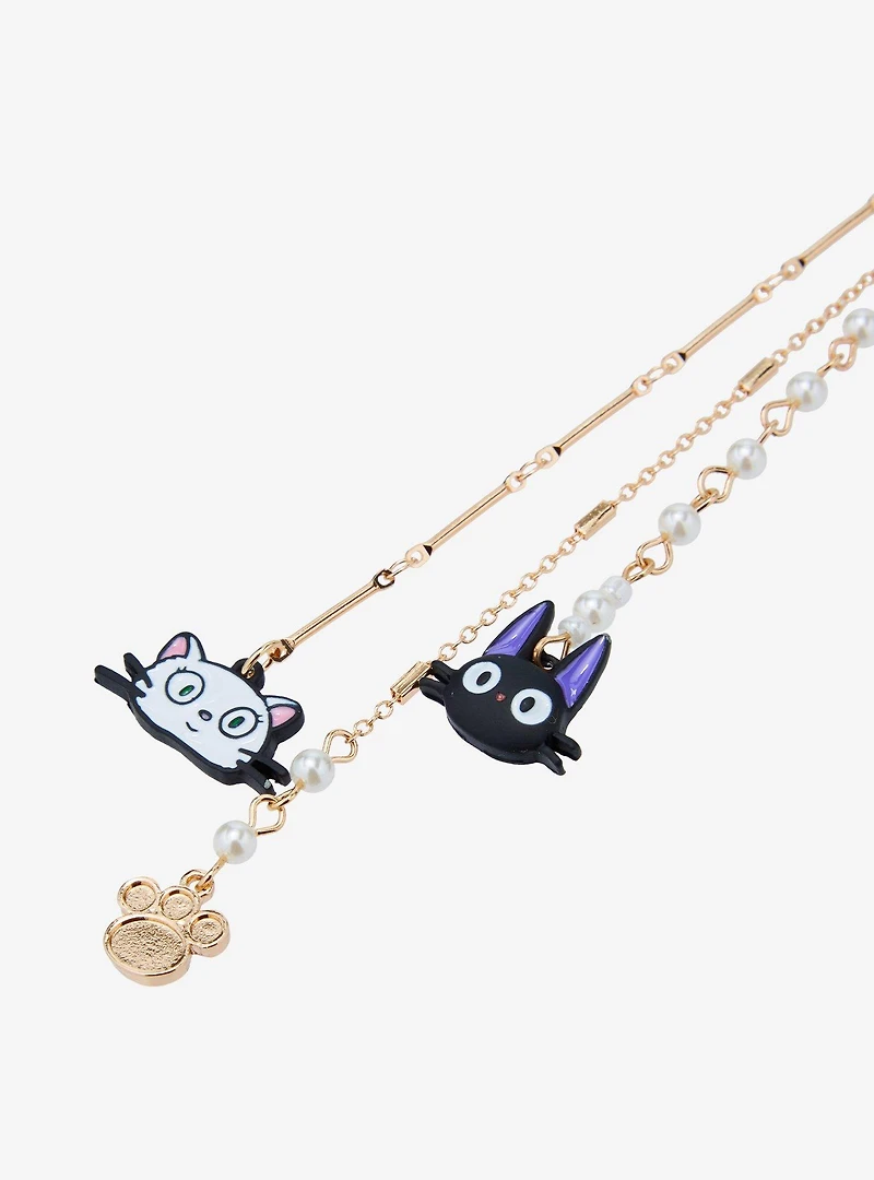 Studio Ghibli® Kiki's Delivery Service Floral Jiji & Lily Charm Claw Clip