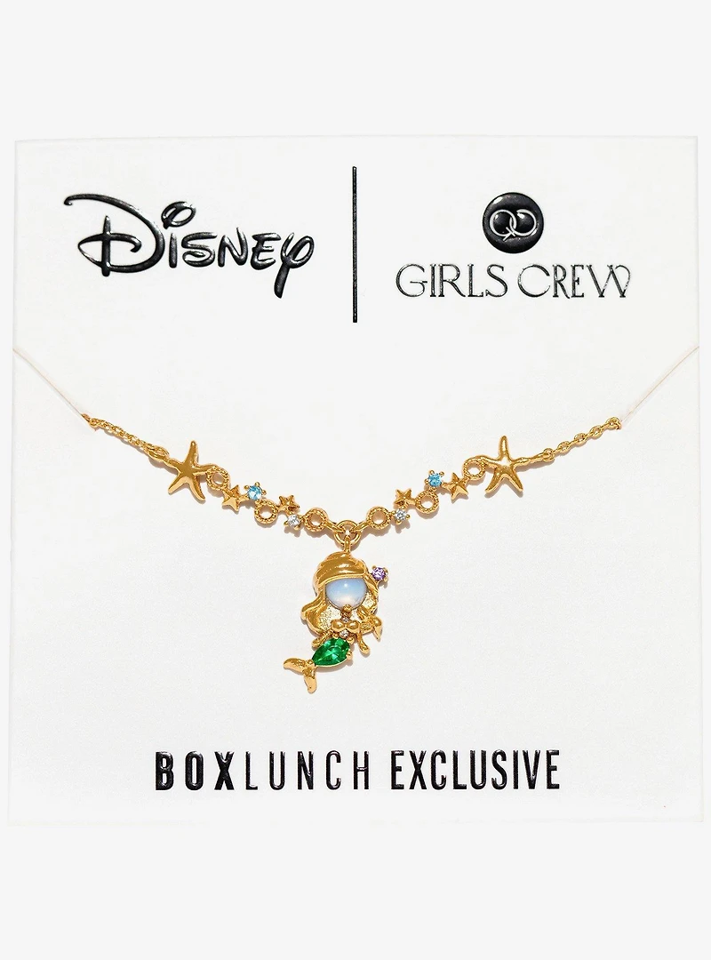 Girls Crew Disney The Little Mermaid Ariel Necklace — BoxLunch Exclusive
