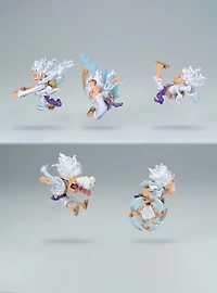 Banpresto One Piece World Collectable Figure Monkey D. Luffy Gear Blind Box Figure (Special Metallic Color Ver.)