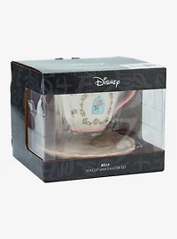 Disney Beauty and the Beast Enchanted Rose Teacup and Saucer — BoxLunch Exclusive