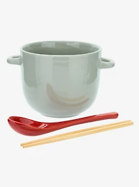 Studio Ghibli® Spirited Away No Face Ramen Bowl with Spoon & Chopsticks - BoxLunch Exclusive