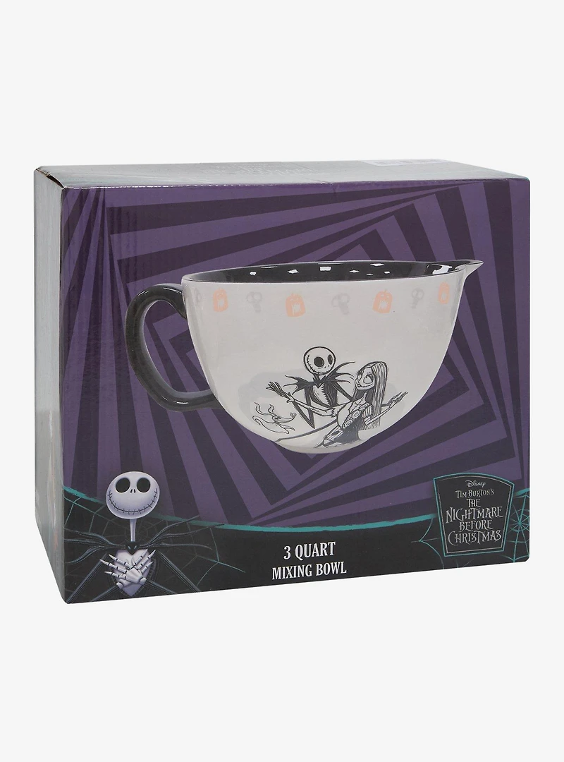 Disney The Nightmare Before Christmas Jack Skellington & Sally Mixing Bowl - BoxLunch Exclusive