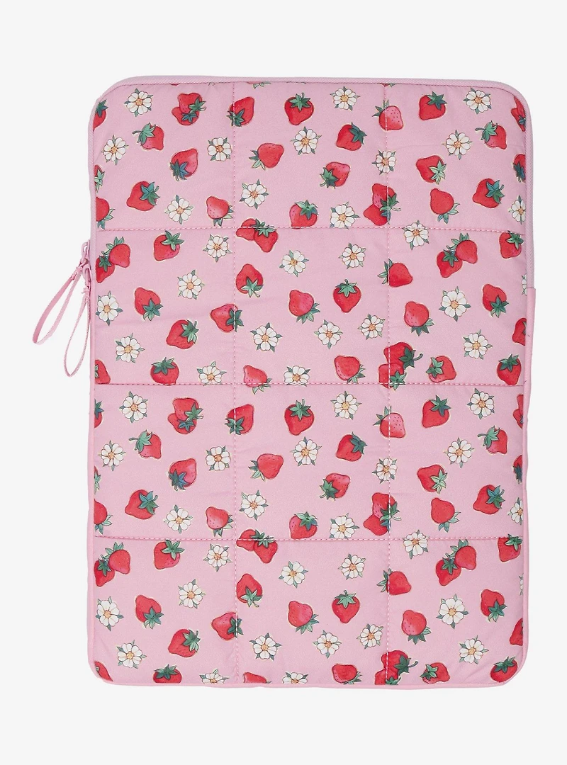 Sonix Strawberry Shortcake Portrait Polka Dot Laptop Sleeve