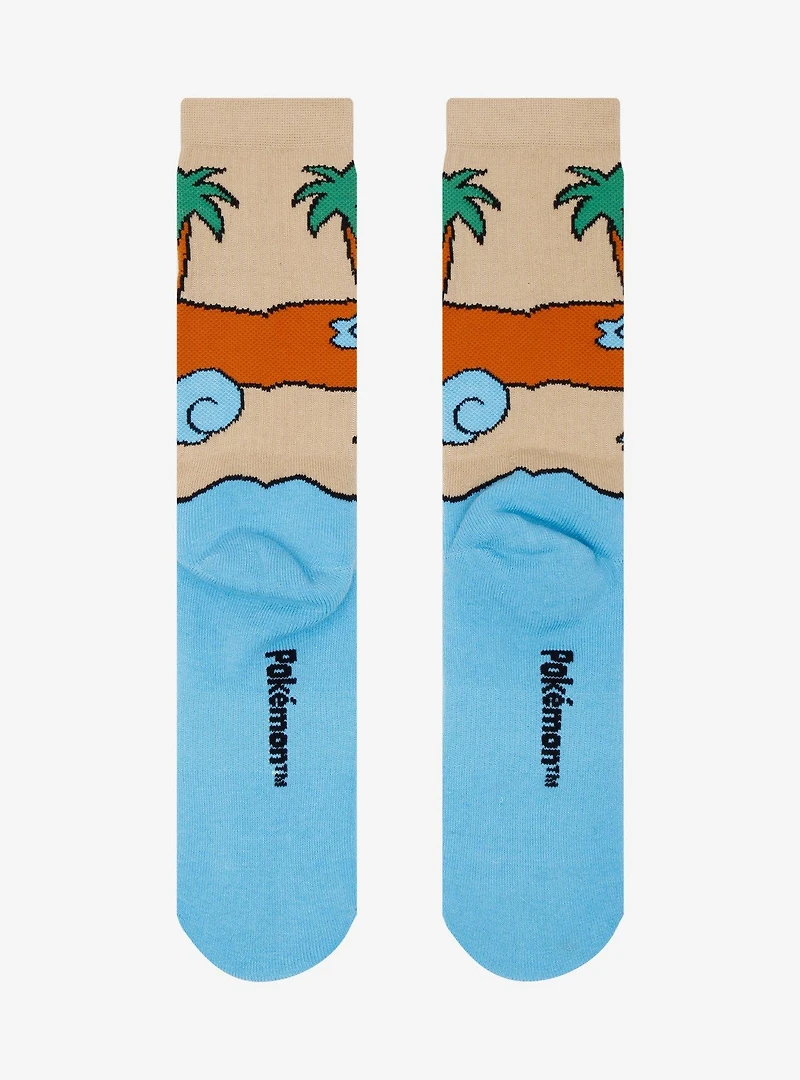 Pokémon Squirtle Scenic Crew Socks