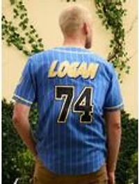 Marvel X-Men Wolverine Striped Baseball Jersey - BoxLunch Exclusive