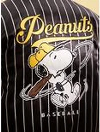 Peanuts Baseball Vintage Striped Bomber Jacket — BoxLunch Exclusive