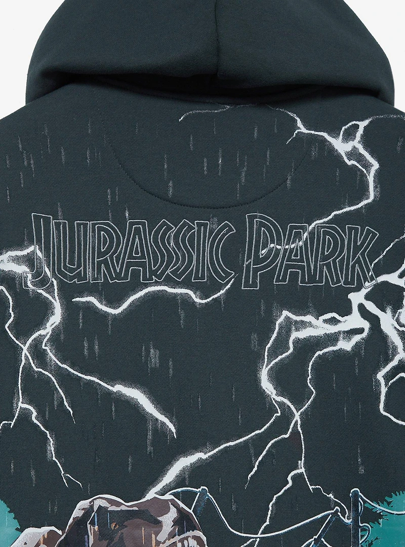 Jurassic Park T-Rex Chase Zippered Hoodie - BoxLunch Exclusive