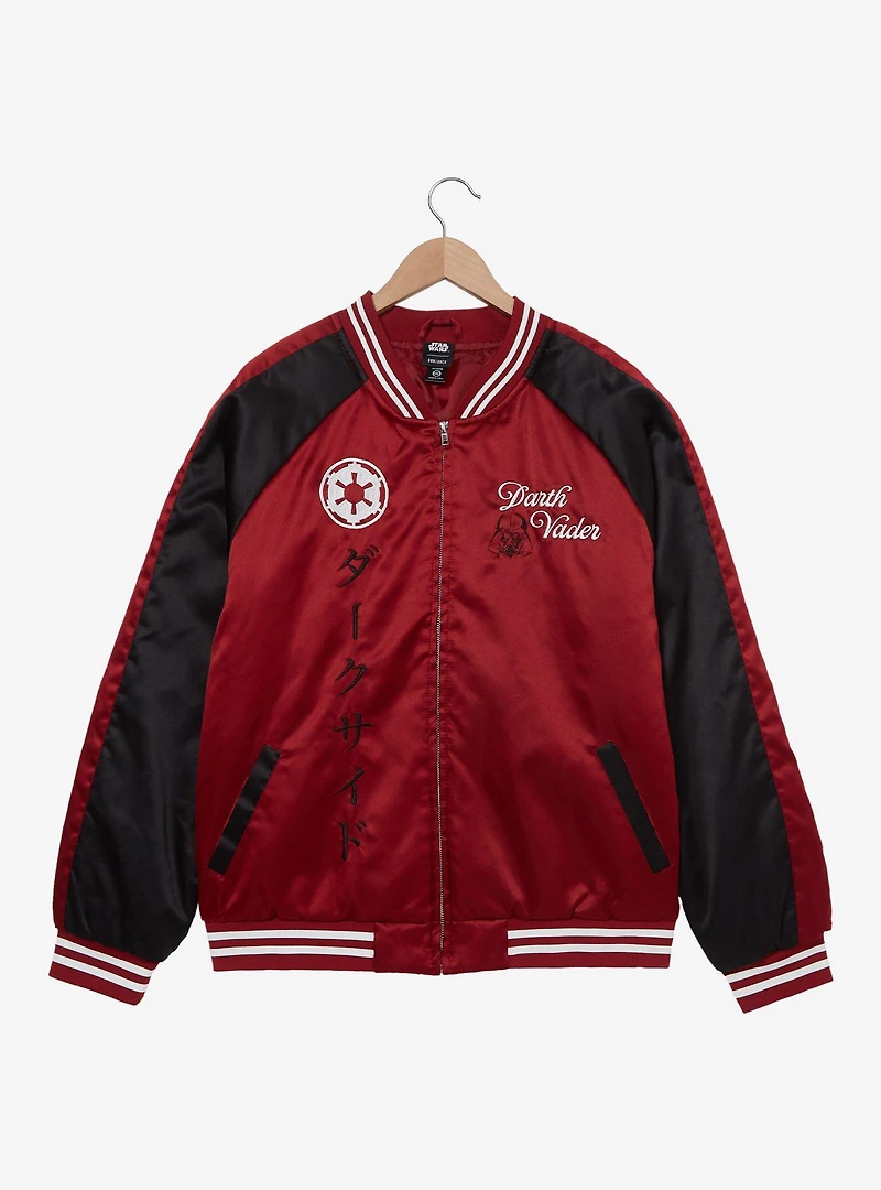 Star Wars Darth Vader Mustafar Satin Jacket — BoxLunch Exclusive