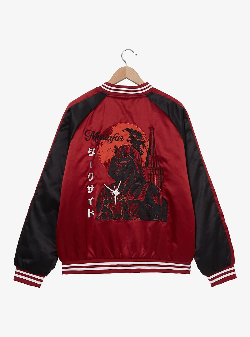 Star Wars Darth Vader Mustafar Satin Jacket — BoxLunch Exclusive