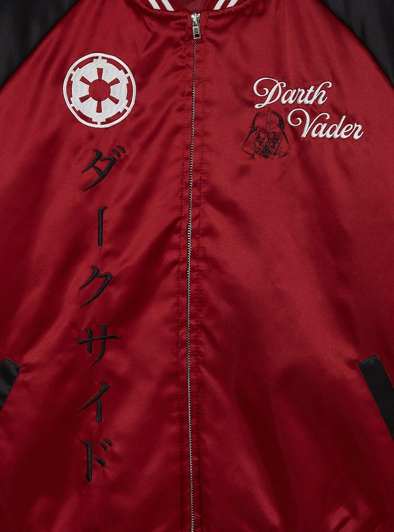 Star Wars Darth Vader Mustafar Satin Jacket — BoxLunch Exclusive