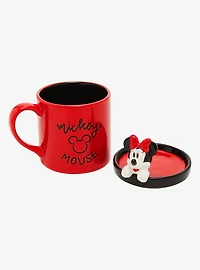 Disney Mickey and Minnie Mouse Mug & Coaster Set