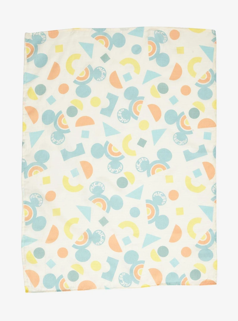Disney Mickey Mouse Shapes Muslin Swaddle Blanket Set - BoxLunch Exclusive
