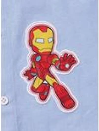 Marvel Heroes Toddler Long Sleeved Button-Up — BoxLunch Exclusive