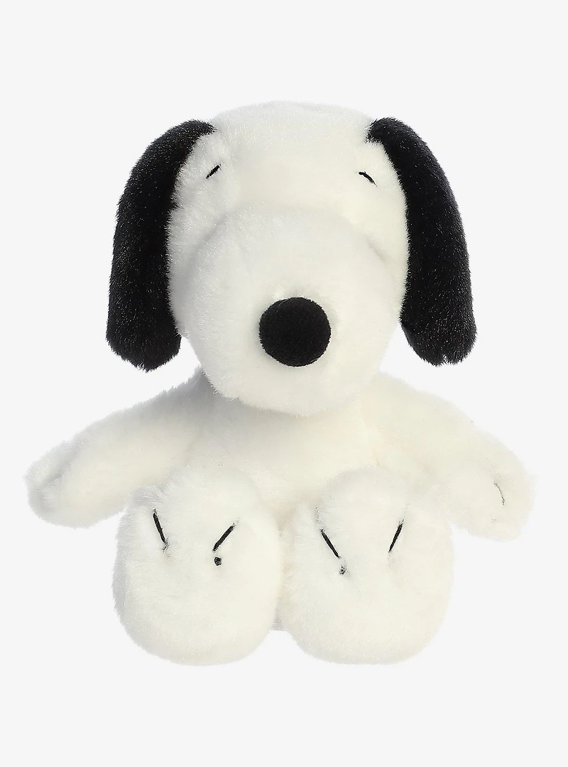 Shoulderkins Peanuts Snoopy Magnetic Sitting 5 Inch Shoulder Plush