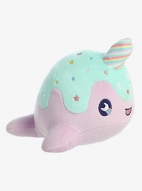 Tasty Peach Lollipop Nomwhal Purple Narwhal 7 Inch Plush